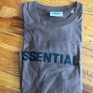 Essentials Brown T shirt